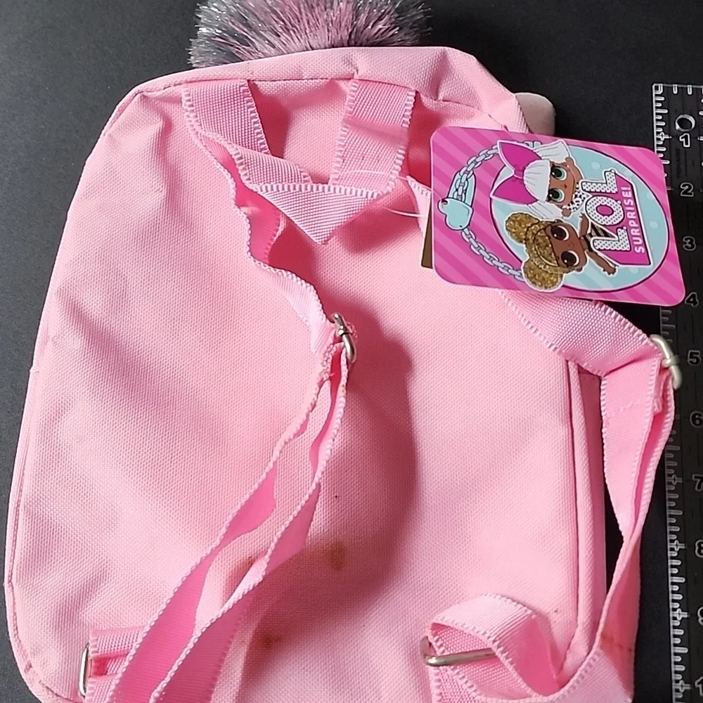 Lol Queen Kitty‎ Pink Sequin Cat Backpack